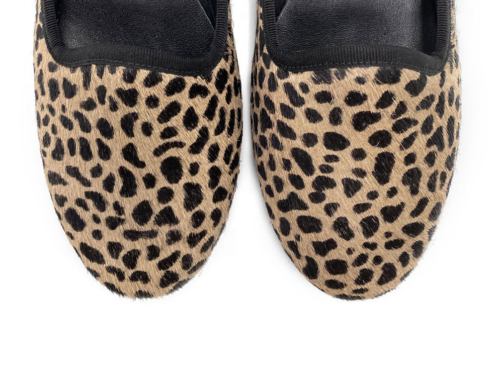 Women's spotted loafers