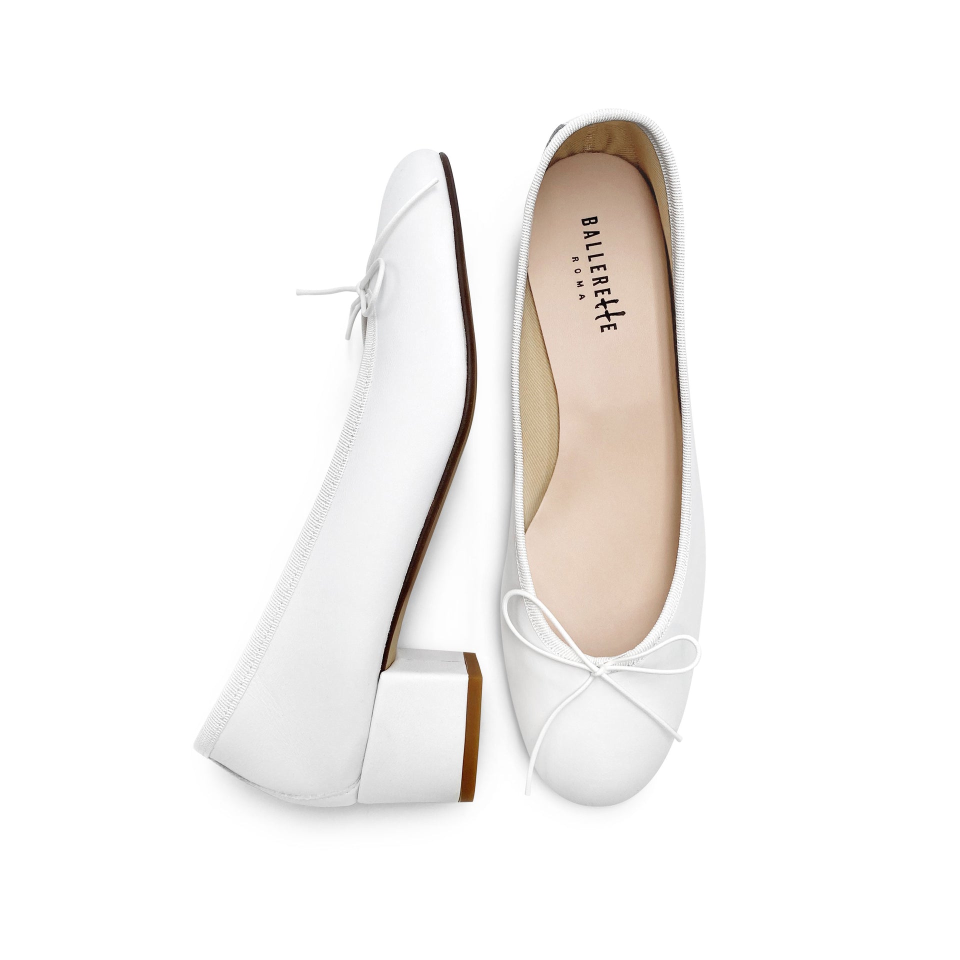 women's white leather dress shoes ballet flats with heel September 2023 with square 5mm nubs Windsor Women's Navy Blue Dimension:16.25 L x 61 W x 35 H Inches