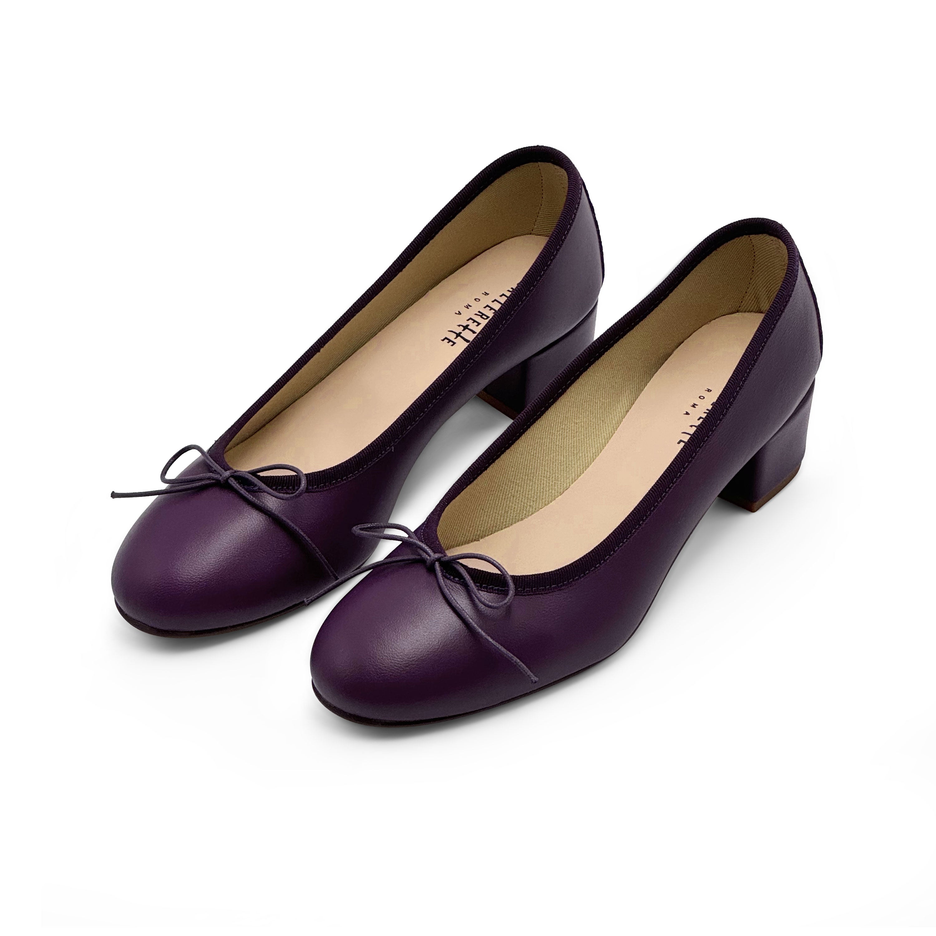 Mauve ballet fashion flats