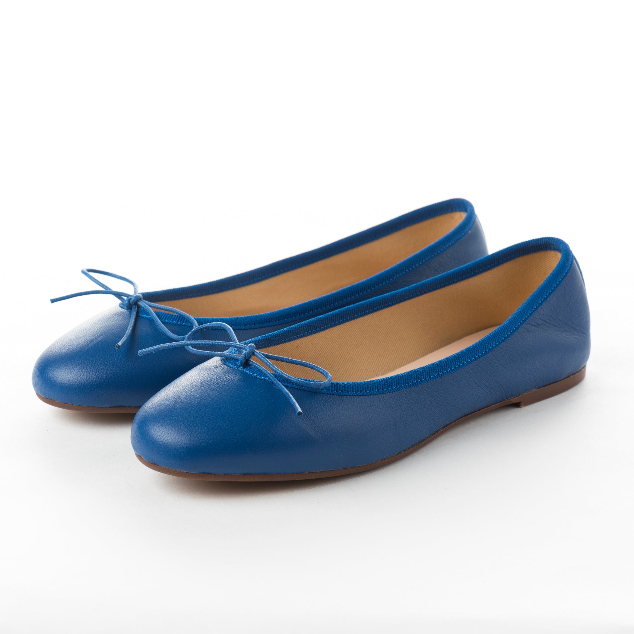 Navy blue ballet pumps best sale