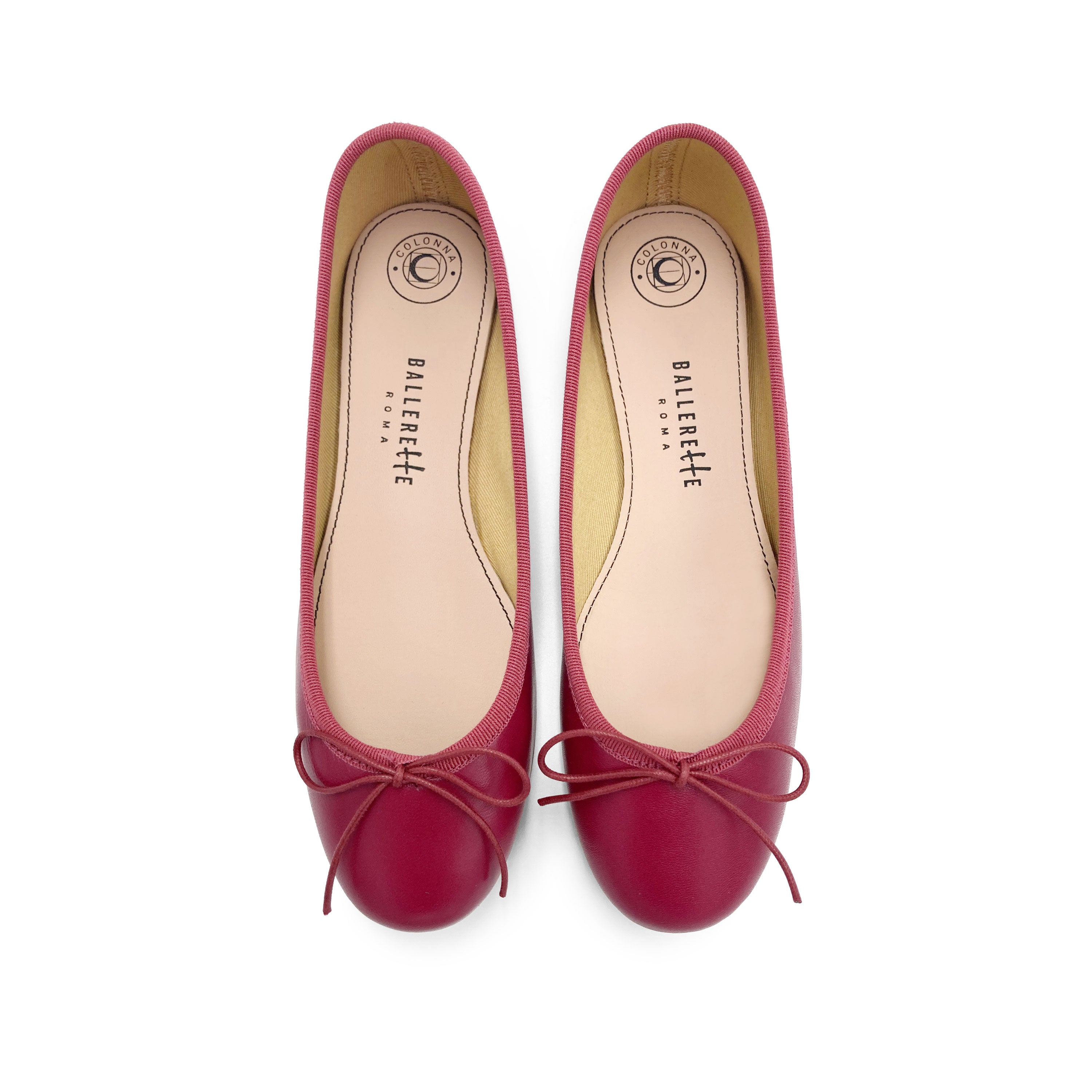 Classic suede and leather ballet flats, Made in Italy | BallereTTe