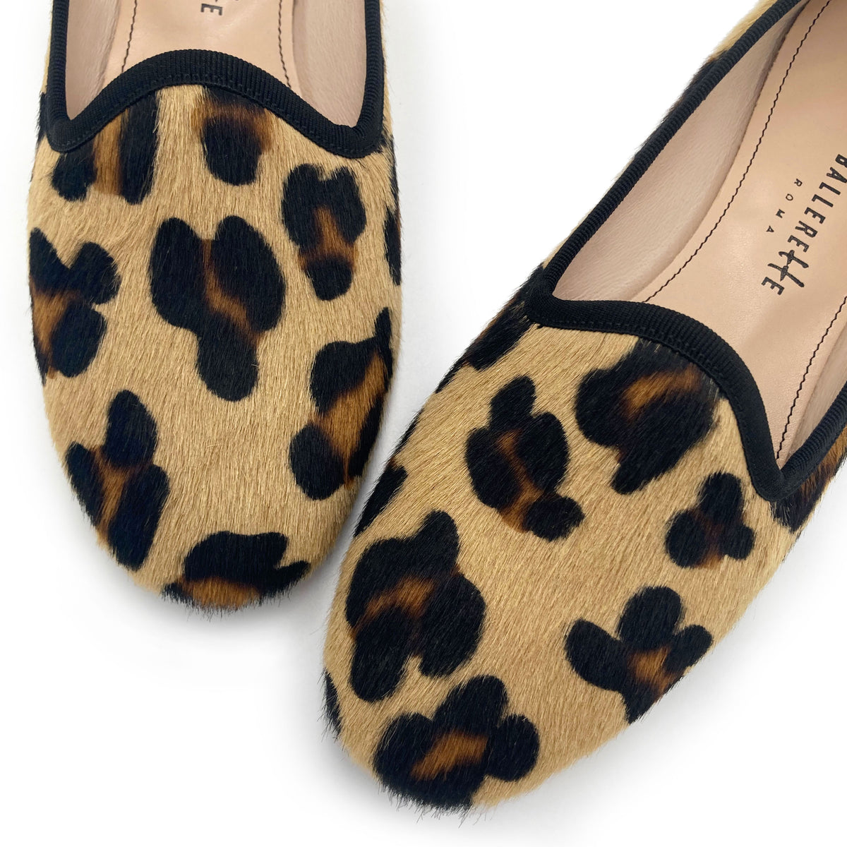 Animalier calf hair women loafers