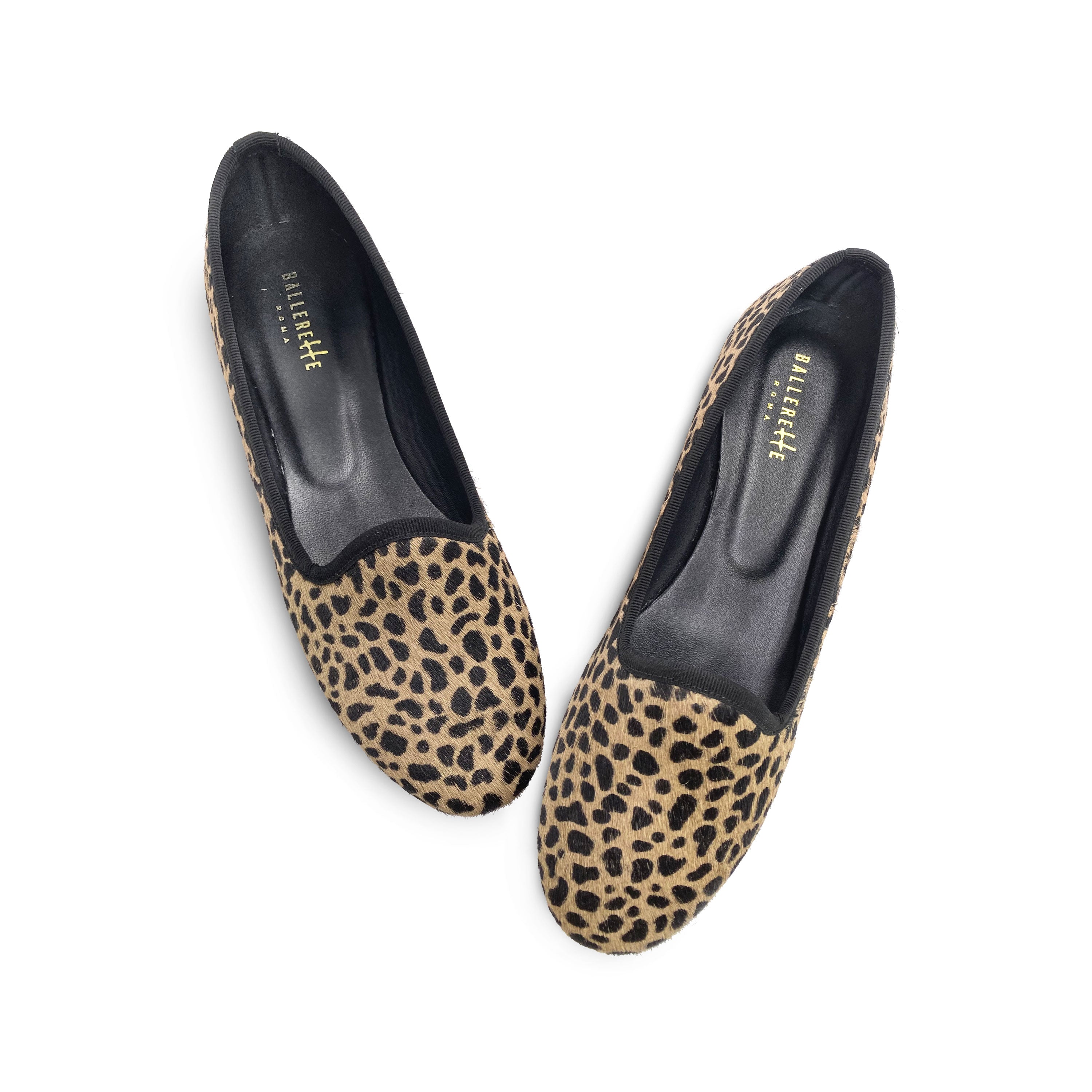 Women's spotted loafers