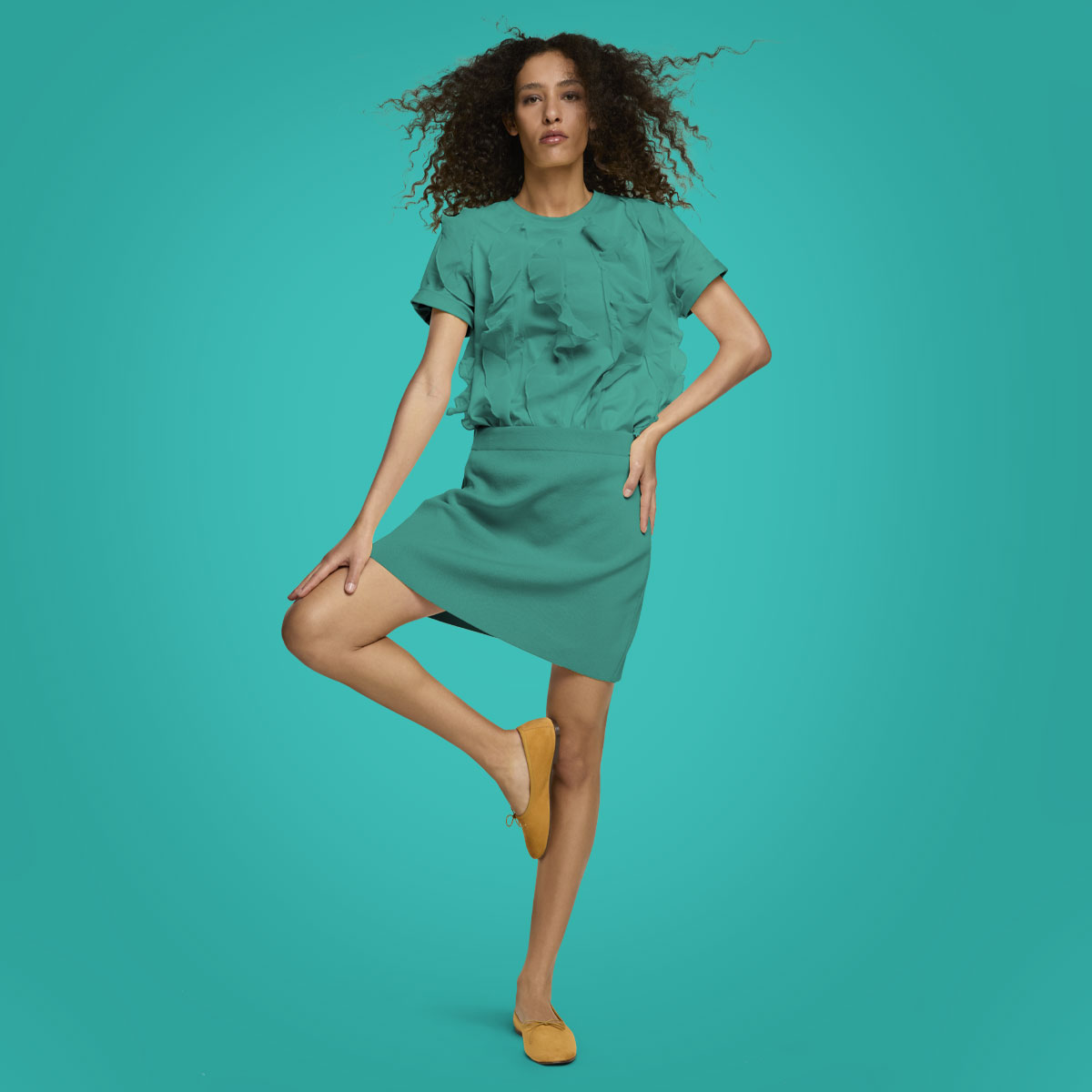 High vamp ballet flats and glove shoes | BallereTTe